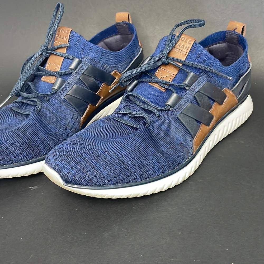 Blue Cole Haan GrandMøtion Woven Sneaker barely used